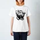HAKO NO KIMAGUREのレスグラカメラ-BLACK- Regular Fit T-Shirt