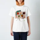 色田/SHIKIDAのいとおしい食卓 スタンダードTシャツ