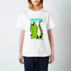 爬虫類カフェ ふぁにくり 京都祇園本店のIGUANA KOR green スタンダードTシャツ