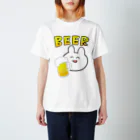はらぺこショップのうさぎBEER Regular Fit T-Shirt