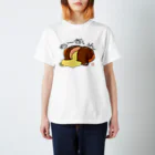 ハンバーグ王子のハンバーググッズオンラインショップ「1日1バーグ」のハンバーグイラスト「ちーずいん」 Regular Fit T-Shirt