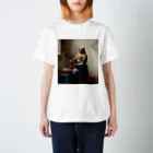 public domainの牛乳を注ぐ女 / ヨハネス・フェルメール Regular Fit T-Shirt