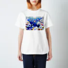 木彫工房もくもっこりの天空の鳥 Regular Fit T-Shirt