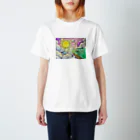 WORLD OF GIRLSの夜風のTシャツ。 Regular Fit T-Shirt