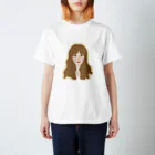 A Tのフランス若手女優 スタンダードTシャツ