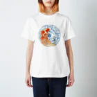  花金魚園の曙の器 Regular Fit T-Shirt