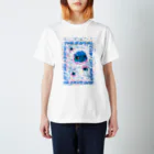 まほうつかいカンパニのおはなとブルーベリー　デンドンデンドン Regular Fit T-Shirt