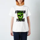 NIKAWADORI　SHOUTENのForever young Tee スタンダードTシャツ