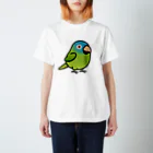 Cody the LovebirdのChubby Bird トガリオインコ スタンダードTシャツ