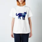 LALA CloveR.の宇宙猫5 Regular Fit T-Shirt