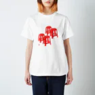 sugar-addictのプラの赤い椅子 Regular Fit T-Shirt