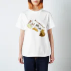 Noruneko-Yaのねこねこ菓子パンTシャツ Regular Fit T-Shirt