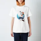 Acabane* Shopの海中少女 スタンダードTシャツ