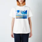 mizuphoto galleryのsummer vacation Regular Fit T-Shirt