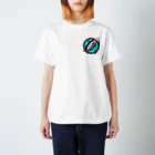 蛇口〆太のお店の無い家紋-カツオ- Regular Fit T-Shirt