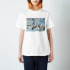 lofi_bearの北澤楽天 ねこのくにの幼稚園(1915) スタンダードTシャツ