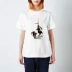 バクの森 〜マレーバクや動物イラストのグッズ 〜のAnimals シリーズ 〜コツメカワウソ〜 Regular Fit T-Shirt