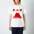 シュレディンガーの嘘のFUZZ CAT RED Regular Fit T-Shirt