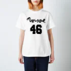 I LOVE BASS SHOPのヘビーシロー（黒字） Regular Fit T-Shirt