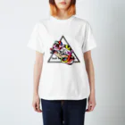 Lani＊Lani-online shop-のカラフル＋カメレオン Regular Fit T-Shirt