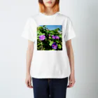 chachakoo5の夏の花 Regular Fit T-Shirt