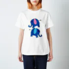 na.nariののっかるぞう Regular Fit T-Shirt