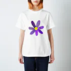 An-nyanの紫の花 Regular Fit T-Shirt