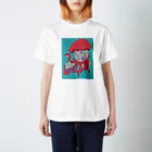 kama_yanのタコガール Regular Fit T-Shirt