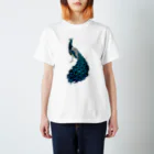 circle and dropsのクジャク Regular Fit T-Shirt