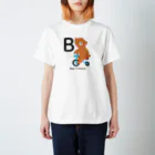 甲斐えるのブタ！ぶた！豚！のBear & bicycle Regular Fit T-Shirt