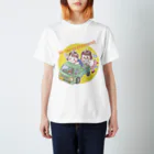 山口商店の男の子と女の子と山口商店トラック Regular Fit T-Shirt