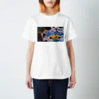 tenshinhanの女の子、雲 スタンダードTシャツ