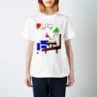 one-a-clothingの列島くんのひと休み Regular Fit T-Shirt