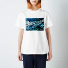 石倉かよこのグッズショップのOcean-002 スタンダードTシャツ