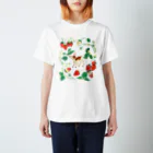 Atelier coconatzのいちごと小鹿 Regular Fit T-Shirt