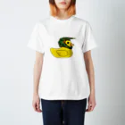 塩珈琲屋のエンデューロアヒル(迷彩) スタンダードTシャツ