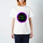 べる🌹の完全なるPARTY PEOPLE スタンダードTシャツ