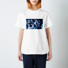 兎派のpaint_01_landscape(blue) スタンダードTシャツ