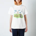 みやたに。工房の平和なねこちゃん Regular Fit T-Shirt