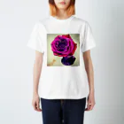 森だくさんのroses Regular Fit T-Shirt