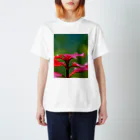 KAERUCAFE SHOPの水草の気泡 Regular Fit T-Shirt