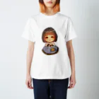 韓国キャラクターアート K MOE のBIBI Regular Fit T-Shirt