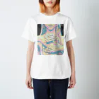 市陣の私の窓 Regular Fit T-Shirt