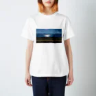 ももたんの日光に反射する諏訪湖 Regular Fit T-Shirt