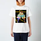 aya6timesの三角コーンアイス　黒 Regular Fit T-Shirt