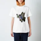 手作り雑貨屋ririの蝶の妖精　カラー スタンダードTシャツ