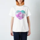 IENITY　/　MOON SIDEの【IENITY】絶​体​絶​命​ ​ ​G​l​i​t​c​h​ ​#​H​e​a​r​t Regular Fit T-Shirt