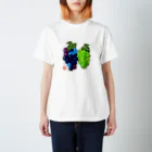 maruni_fruitsのGrape_02 スタンダードTシャツ