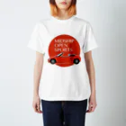 Puuun Shopの赤いオープンカー スタンダードTシャツ