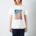 happy pastel yuyuのハッピー　ユニコーン Regular Fit T-Shirt